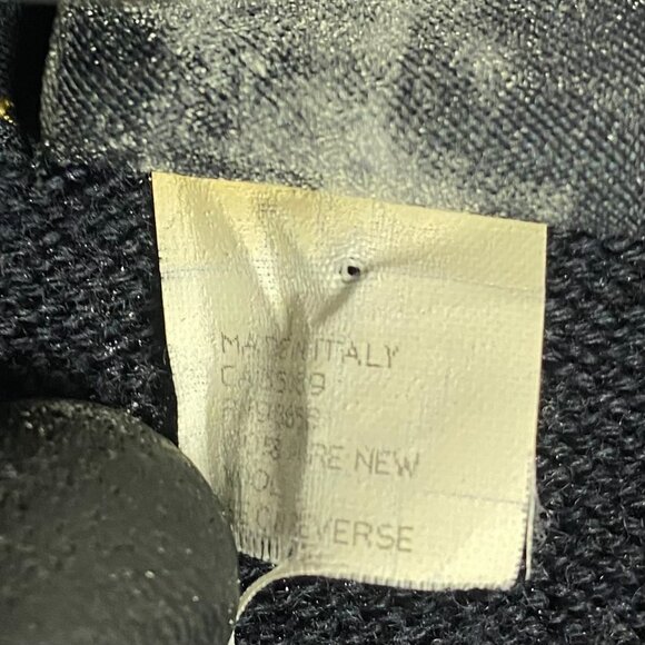 Paul & Shark Yachting Sweater Men's XL Blue Wool Collared 1/2 Button Collar - Picture 6 of 10